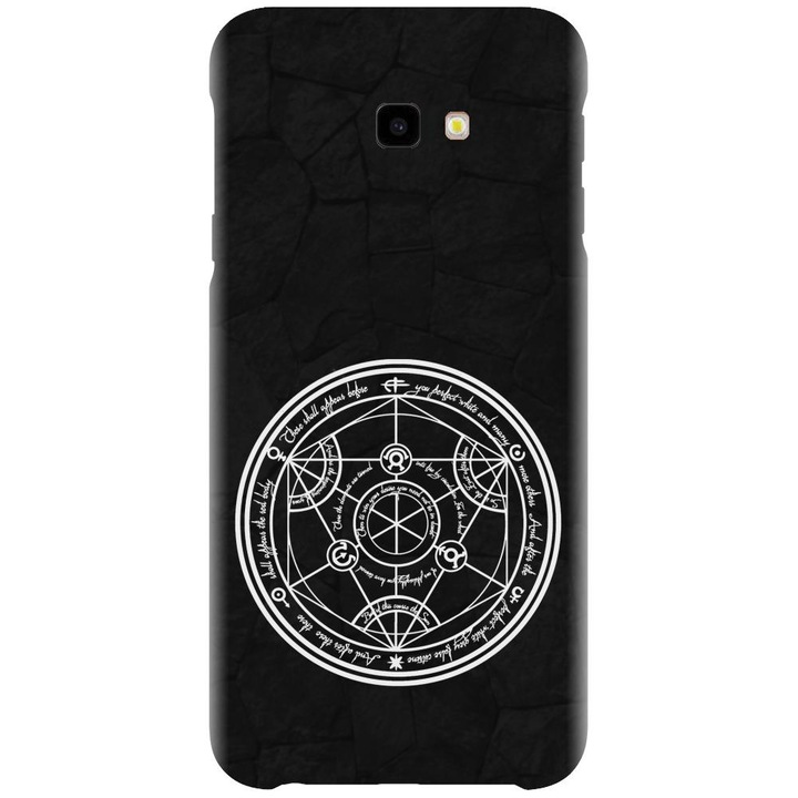 Husa din silicon compatibila cu Samsung Galaxy J4 Plus / J4 Plus 2018 - model Anime Transmutation Ci