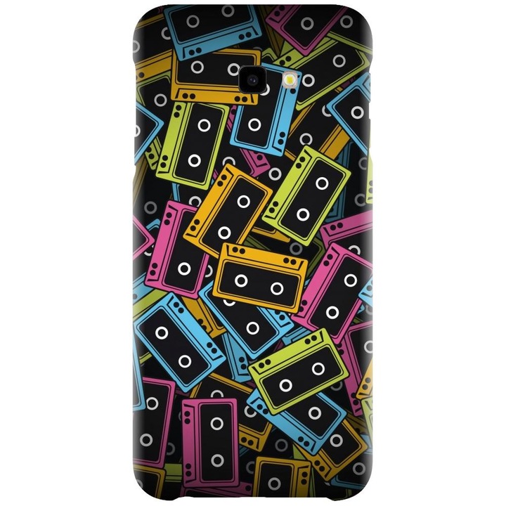 Husa din silicon compatibila cu Samsung Galaxy J4 Plus / J4 Plus 2018 - model Caseta Audio