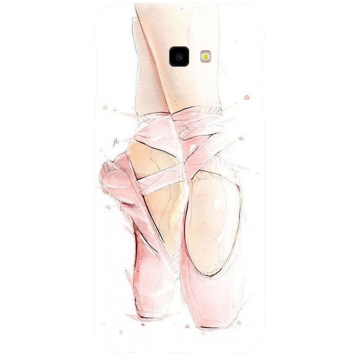 Husa din silicon compatibila cu Samsung Galaxy J4 Plus / J4 Plus 2018 - model Balet