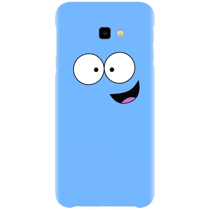 Husa din silicon compatibila cu Samsung Galaxy J4 Plus / J4 Plus 2018 - model Blue