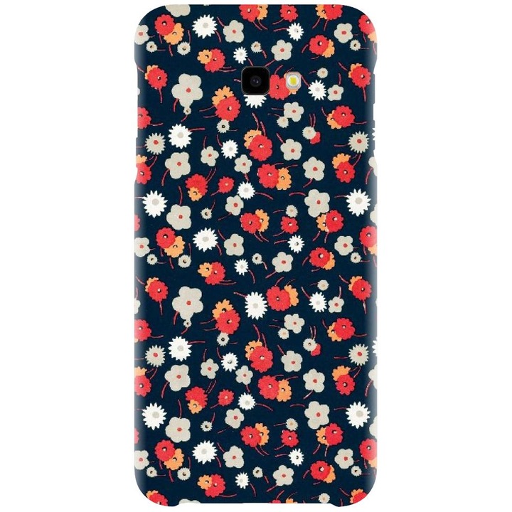 Husa din silicon compatibila cu Samsung Galaxy J4 Plus / J4 Plus 2018 - model Floral Colorat