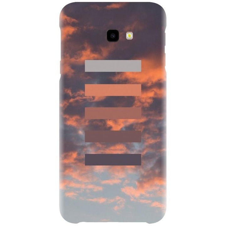 Husa din silicon compatibila cu Samsung Galaxy J4 Plus / J4 Plus 2018 - model Nori De Foc