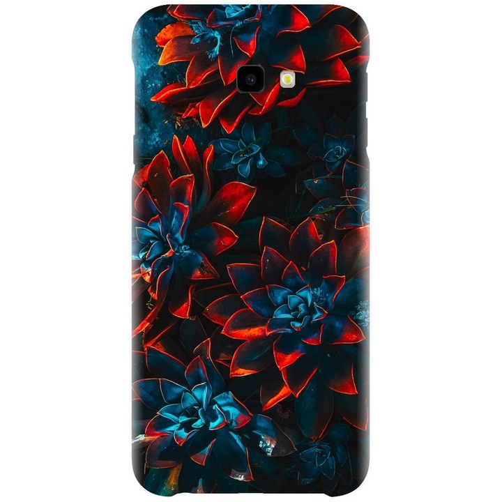 Husa din silicon compatibila cu Samsung Galaxy J4 Plus / J4 Plus 2018 - model Planta Suculenta