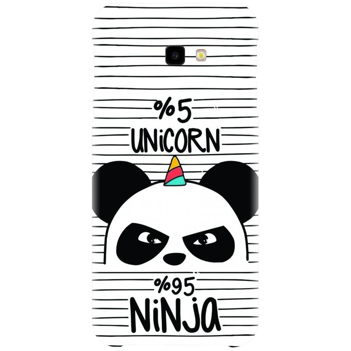 Husa din silicon compatibila cu Samsung Galaxy J4 Plus / J4 Plus 2018 - model Unicorn Ninja
