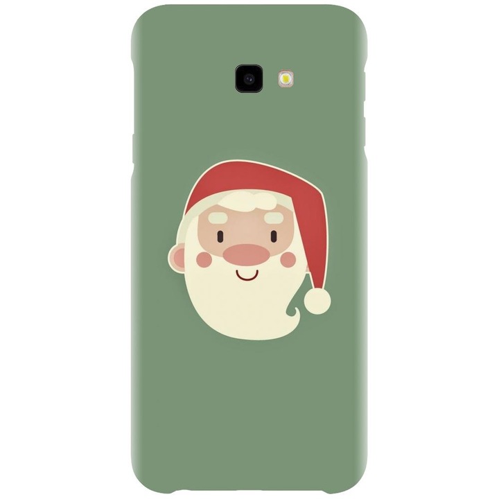 Husa din silicon compatibila cu Samsung Galaxy J4 Plus / J4 Plus 2018 - model Cute Santa Claus