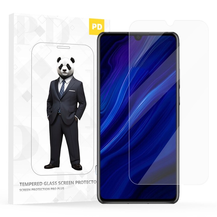 Folie de protectie PD pentru Huawei P30, rezistenta la zgarieturi, instalare usoara, transparenta