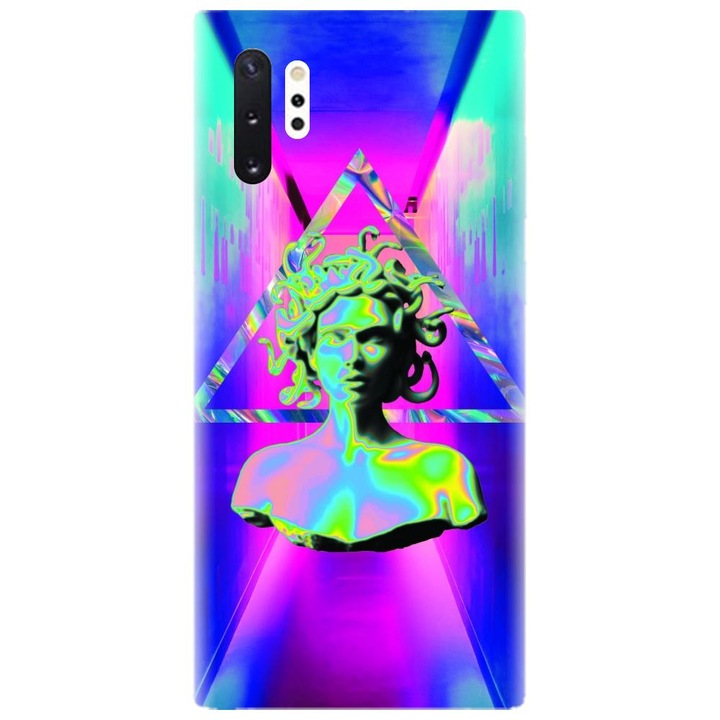 Husa din silicon compatibila cu Samsung Galaxy Note 10 Pro / Plus - model Aesthetic Medusa