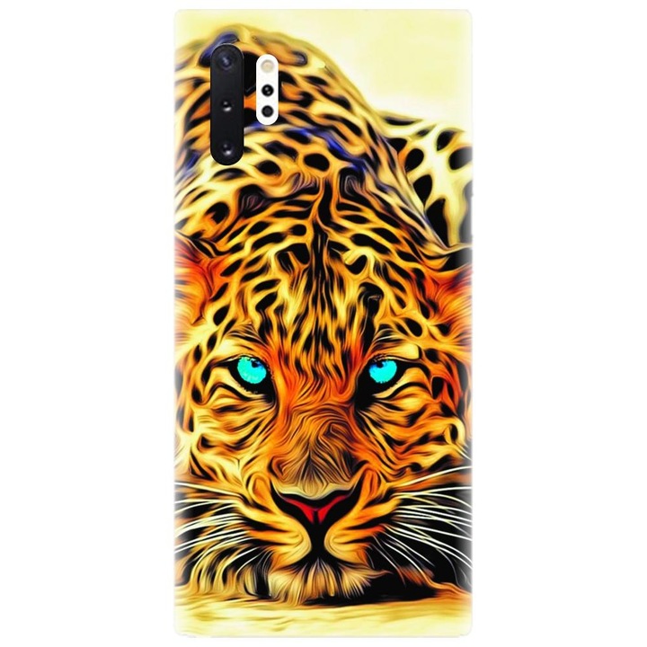 Husa din silicon compatibila cu Samsung Galaxy Note 10 Pro / Plus - model Tigru