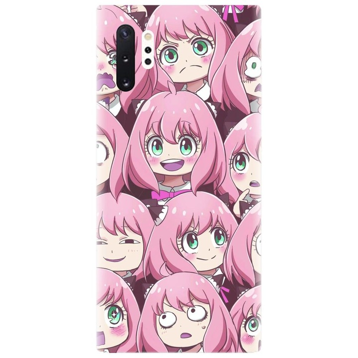 Husa din silicon compatibila cu Samsung Galaxy Note 10 Pro / Plus - model Anime Anya