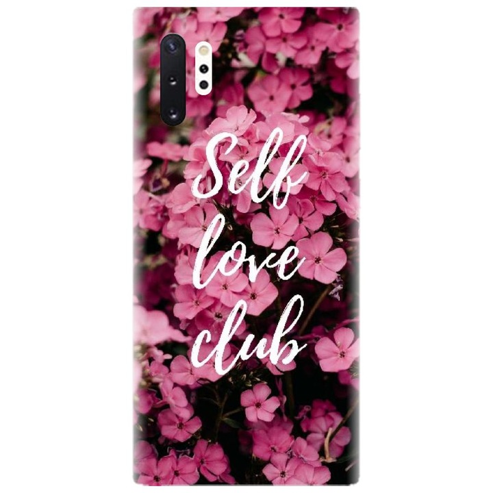 Husa din silicon compatibila cu Samsung Galaxy Note 10 Pro / Plus - model Love Self Love Club