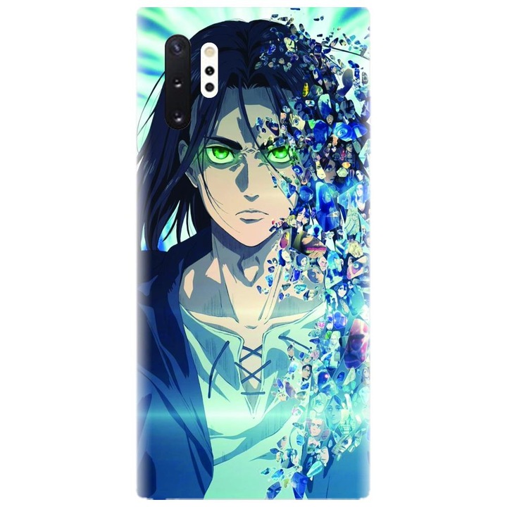 Husa din silicon compatibila cu Samsung Galaxy Note 10 Pro / Plus - model Anime Aot CSR 1300