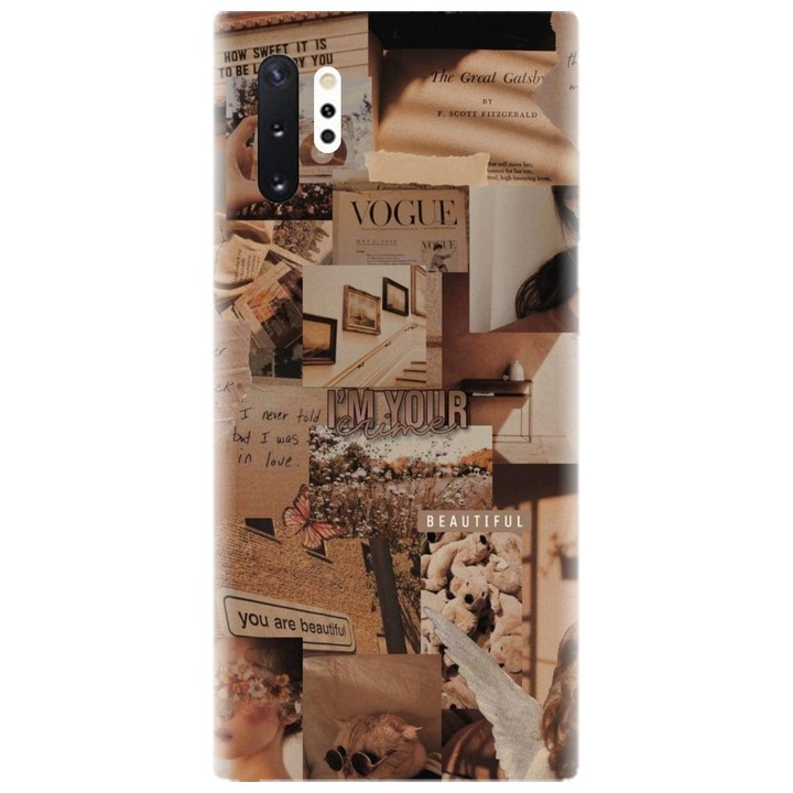 Husa din silicon compatibila cu Samsung Galaxy Note 10 Pro / Plus - model Im Your Crime