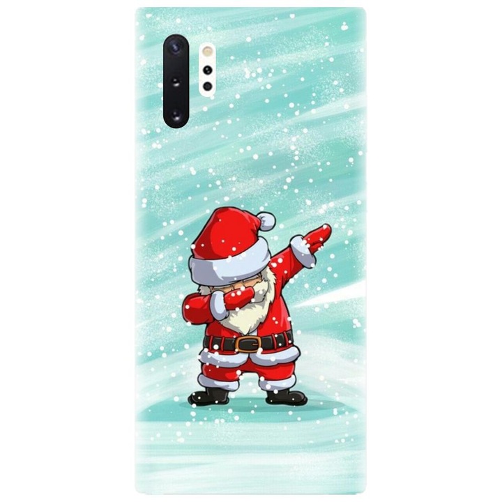 Husa din silicon compatibila cu Samsung Galaxy Note 10 Pro / Plus - model Santa Dance