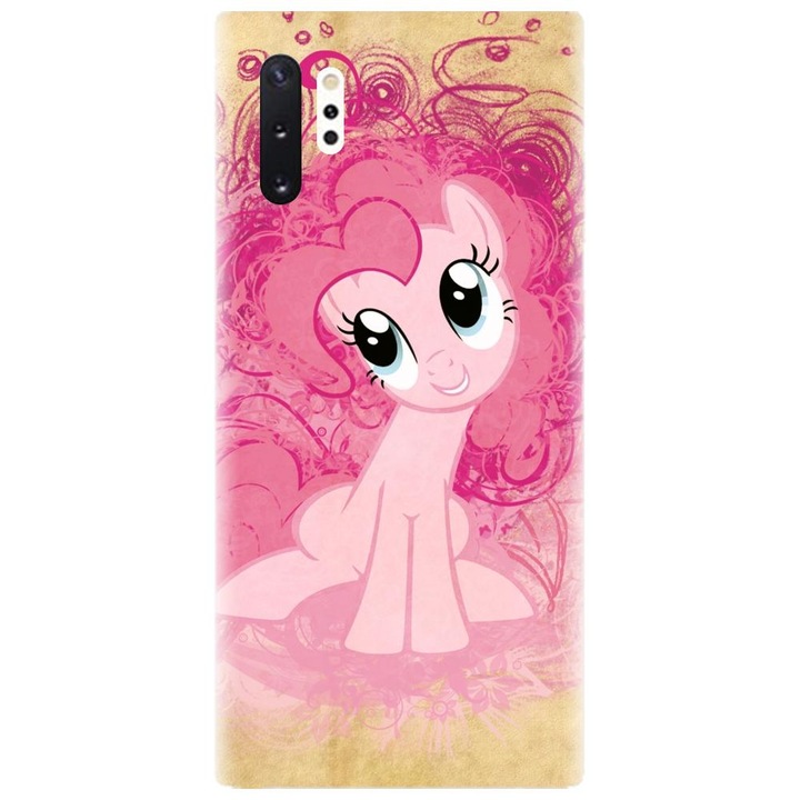 Husa din silicon compatibila cu Samsung Galaxy Note 10 Pro / Plus - model Pinkie pie