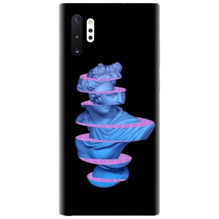 Husa din silicon compatibila cu Samsung Galaxy Note 10 Pro / Plus - model Sculptura