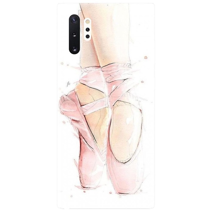 Husa din silicon compatibila cu Samsung Galaxy Note 10 Pro / Plus - model Balet