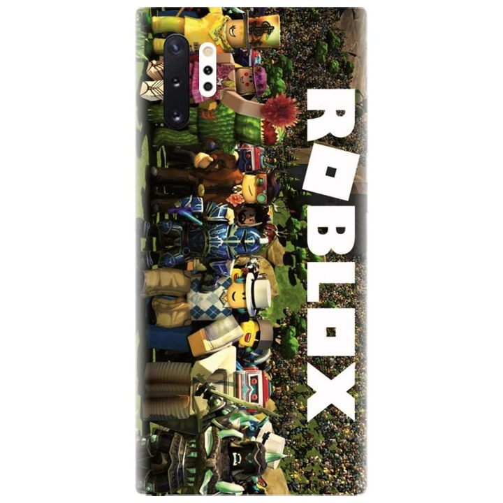 Husa din silicon compatibila cu Samsung Galaxy Note 10 Pro / Plus - model Roblox