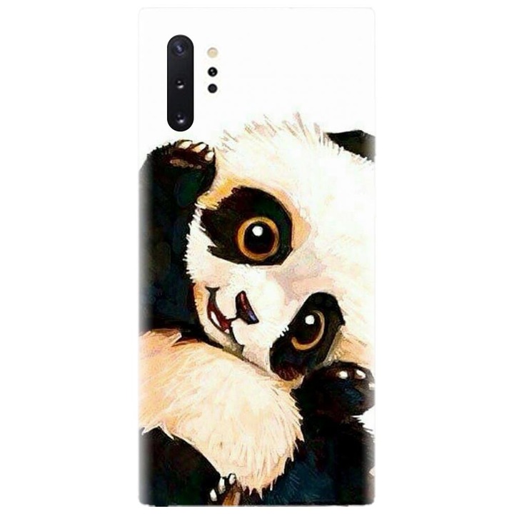 Husa din silicon compatibila cu Samsung Galaxy Note 10 Pro / Plus - model Baby Panda 002