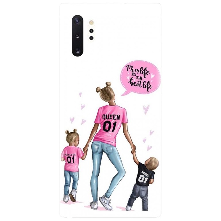Husa din silicon compatibila cu Samsung Galaxy Note 10 Pro / Plus - model Mama 2