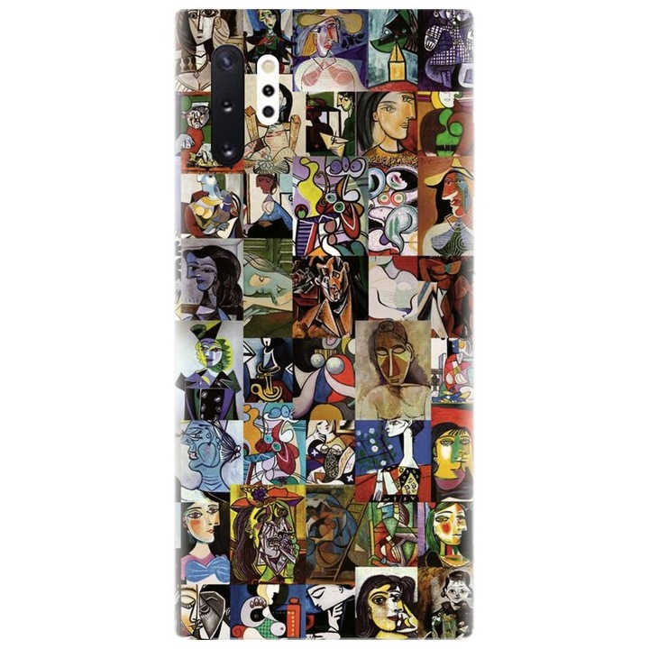 Husa din silicon compatibila cu Samsung Galaxy Note 10 Pro / Plus - model Picasso