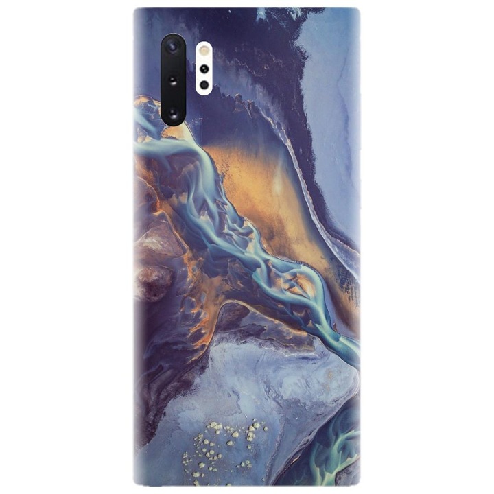 Husa din silicon compatibila cu Samsung Galaxy Note 10 Pro / Plus - model Abstract 101