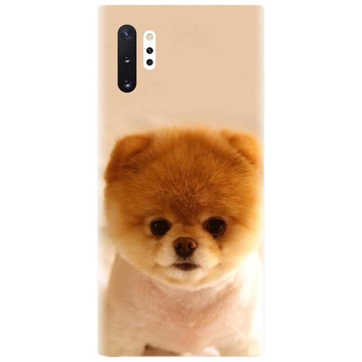 Husa din silicon compatibila cu Samsung Galaxy Note 10 Pro / Plus - model Cutest puppy dog