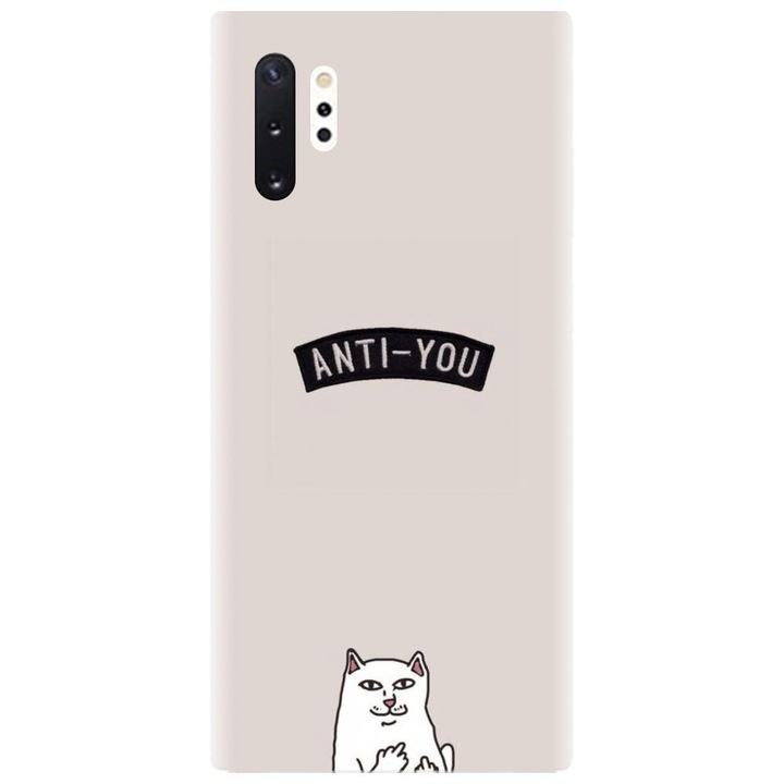 Husa din silicon compatibila cu Samsung Galaxy Note 10 Pro / Plus - model Anti You