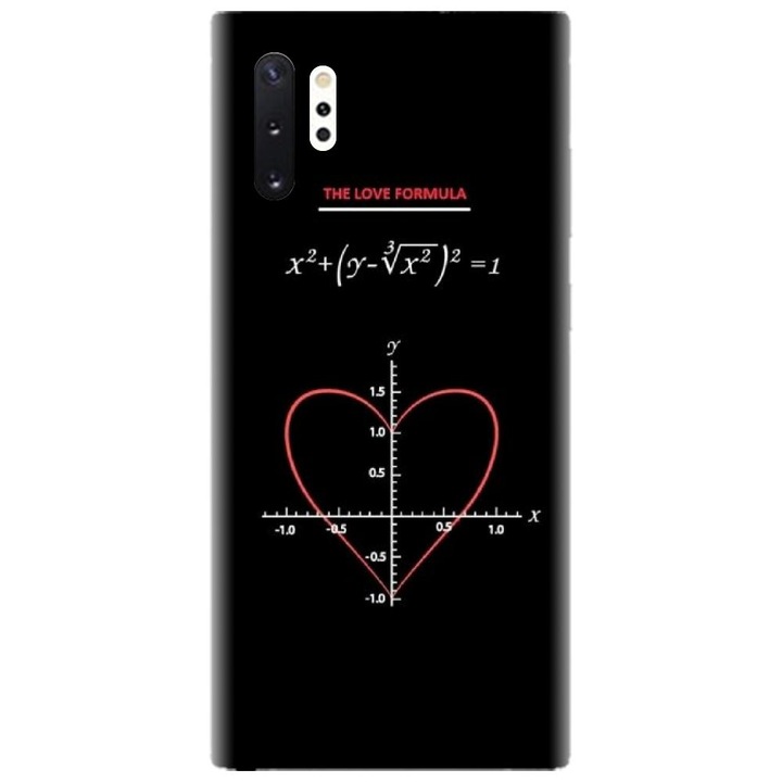 Husa din silicon compatibila cu Samsung Galaxy Note 10 Pro / Plus - model The Love Formula