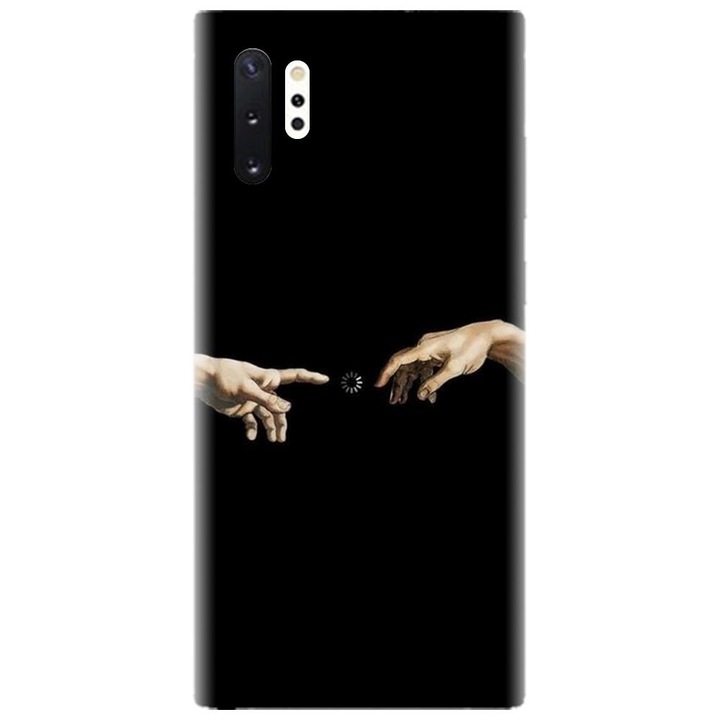 Husa din silicon compatibila cu Samsung Galaxy Note 10 Pro / Plus - model Arta contemporana