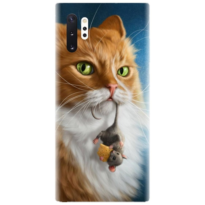 Husa din silicon compatibila cu Samsung Galaxy Note 10 Pro / Plus - model Traieste Clipa