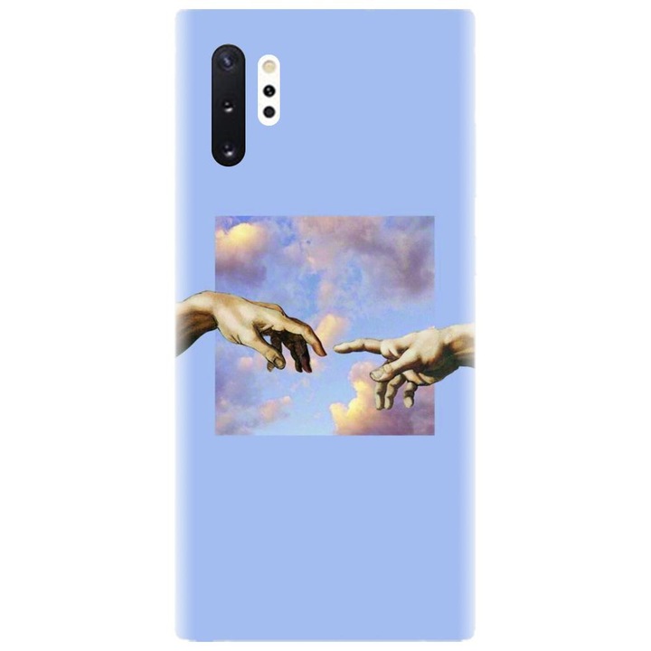 Husa din silicon compatibila cu Samsung Galaxy Note 10 Pro / Plus - model The Touch Of God