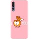Husa din silicon compatibila cu Huawei P20 Pro / P20 Plus - model I Corgi U