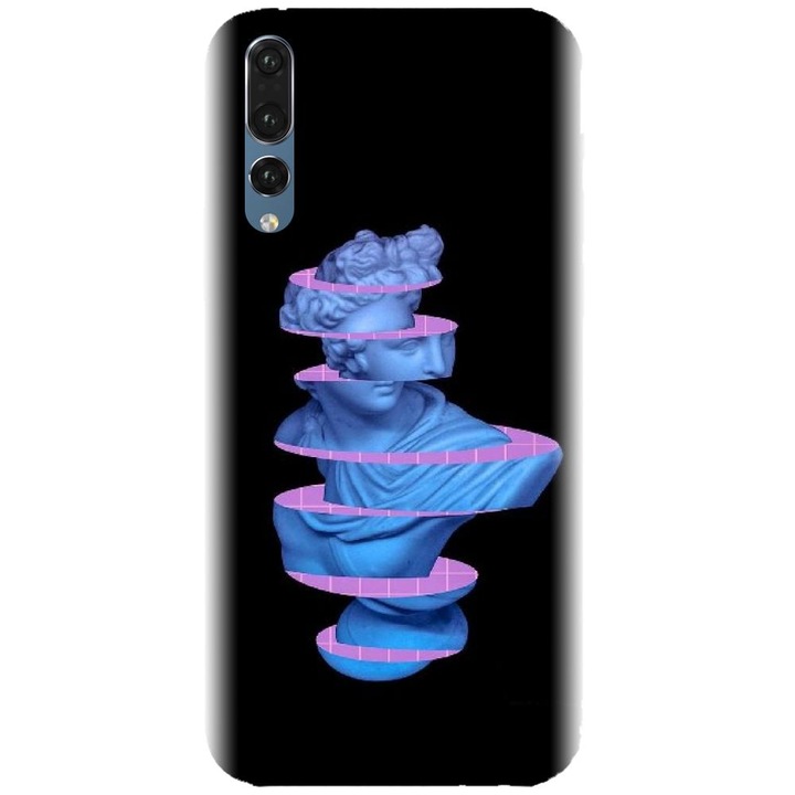 Huawei P20 Pro / P20 Plus - Sculptura modellel kompatibilis szilikon borítás