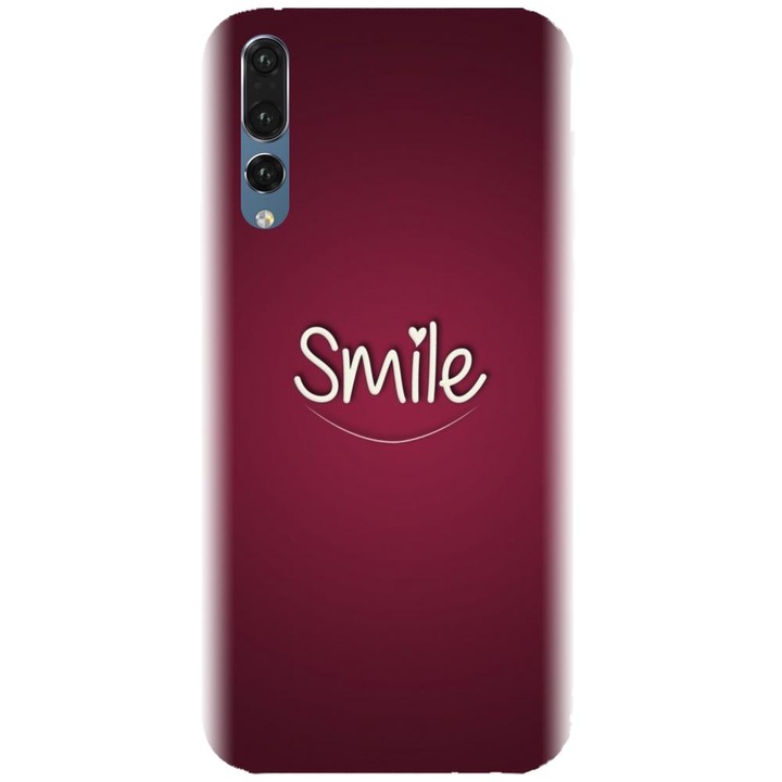 Szilikon tok kompatibilis a Huawei P20 Pro / P20 Plus - Smile Love modellel