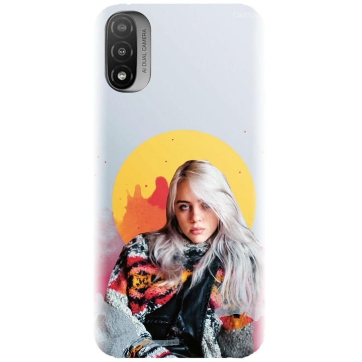 Szilikon tok kompatibilis a Motorola Moto E20 / E30 / E40 / E20S - Billie Eilish modellel