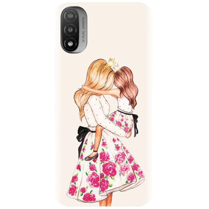 Szilikon tok kompatibilis a Motorola Moto E20 / E30 / E40 / E20S modellel - Anya és lánya 2