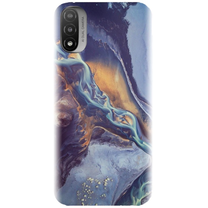 Szilikon tok kompatibilis a Motorola Moto E20 / E30 / E40 / E20S modellel - Abstract 101