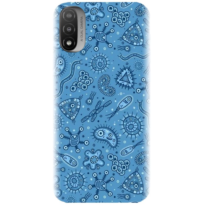 Szilikon tok kompatibilis Motorola Moto E20 / E30 / E40 / E20S - Baktérium modell