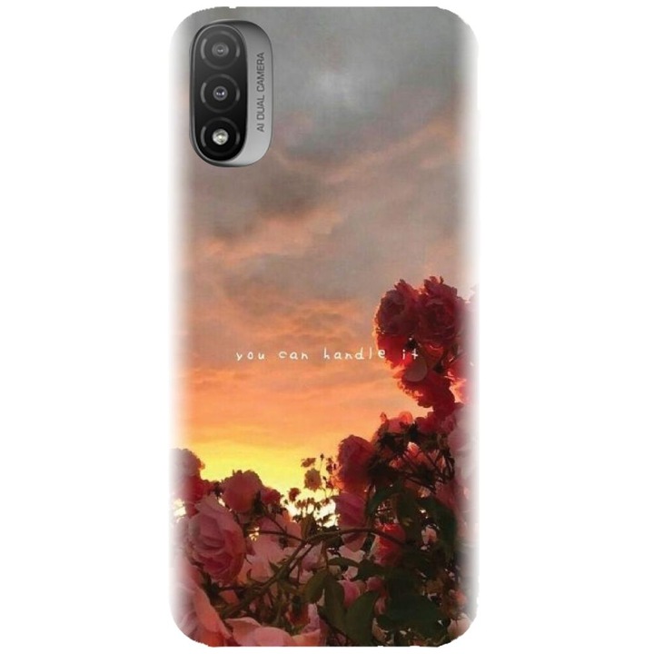 Szilikon borítás kompatibilis a Motorola Moto E20 / E30 / E40 / E20S-vel - Kollázs, amelyet modellezhet