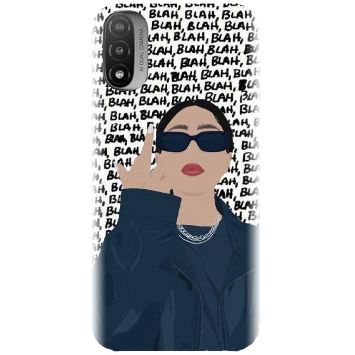 Szilikon tok kompatibilis a Motorola Moto E20 / E30 / E40 / E20S - Girl Power modellel