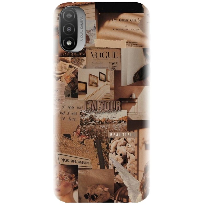 Szilikon tok kompatibilis a Motorola Moto E20 / E30 / E40 / E20S - Im Your Crime modellel