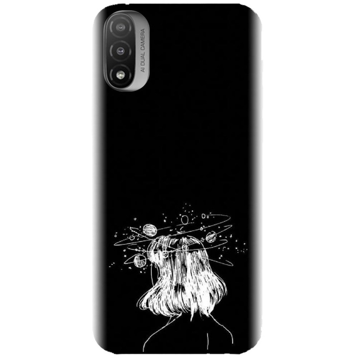 Szilikon tok kompatibilis a Motorola Moto E20 / E30 / E40 / E20S - Line Art Dreamer modellel