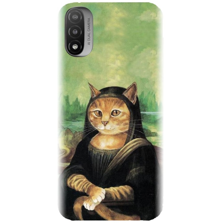 Szilikon burkolat kompatibilis a Motorola Moto E20 / E30 / E40 / E20S - Meowna Lisa modellel