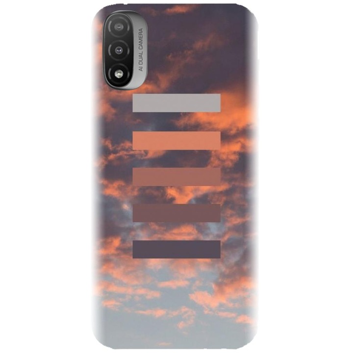 Szilikon tok kompatibilis a Motorola Moto E20 / E30 / E40 / E20S - Nori De Foc modellel