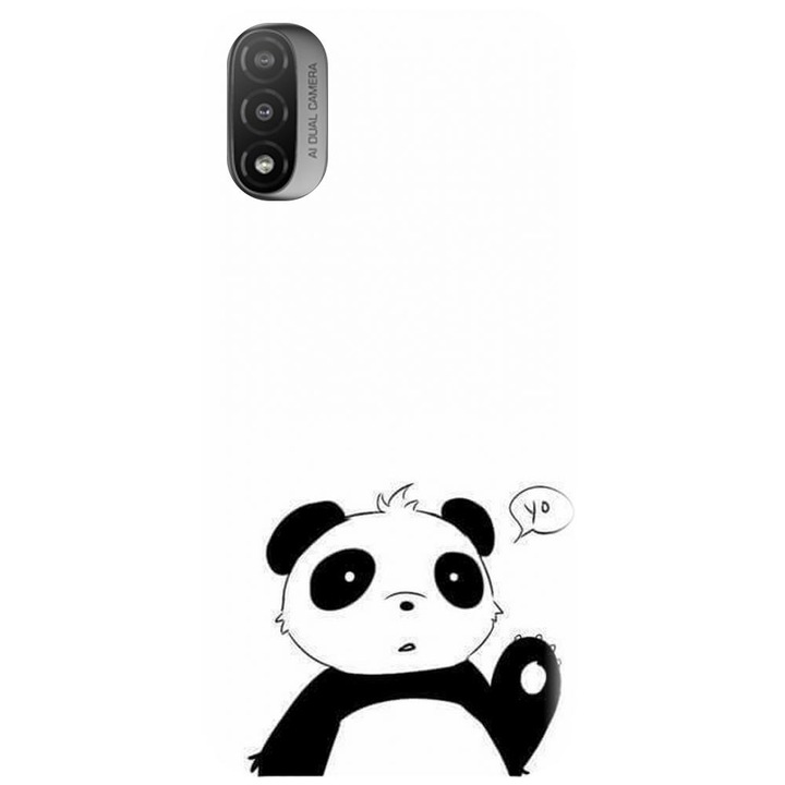 Szilikon tok kompatibilis a Motorola Moto E20 / E30 / E40 / E20S - Panda Cellphone modellel
