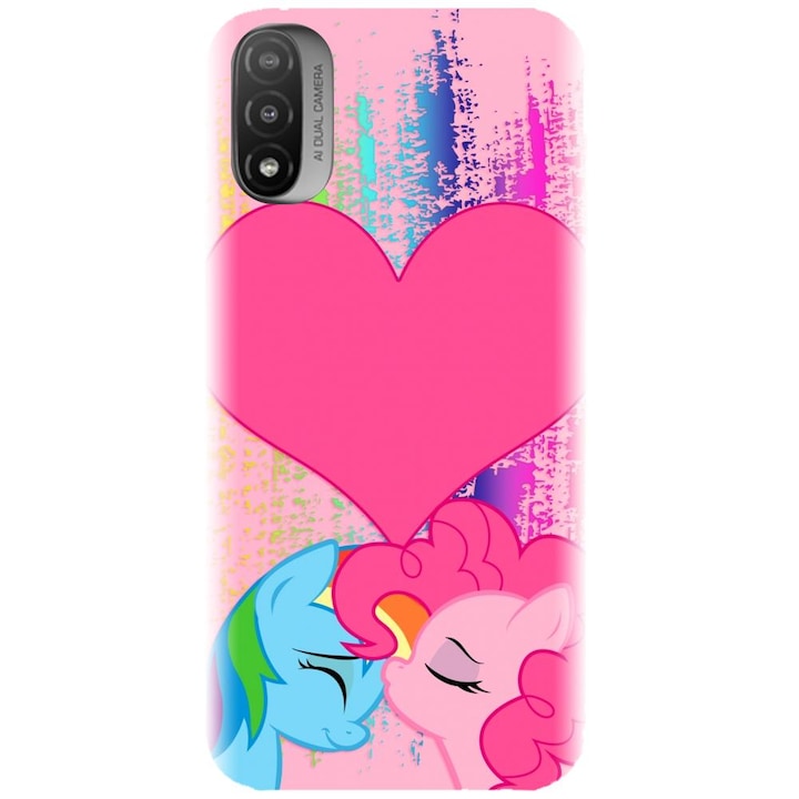 Szilikon tok kompatibilis a Motorola Moto E20 / E30 / E40 / E20S - Pinkie Kiss modellel