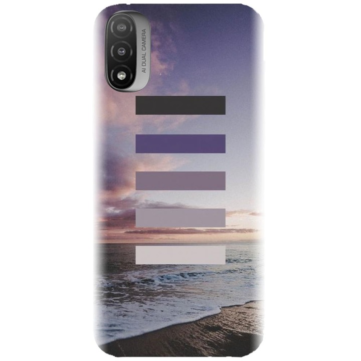 Szilikon tok kompatibilis a Motorola Moto E20 / E30 / E40 / E20S - Tropical Beach modellel