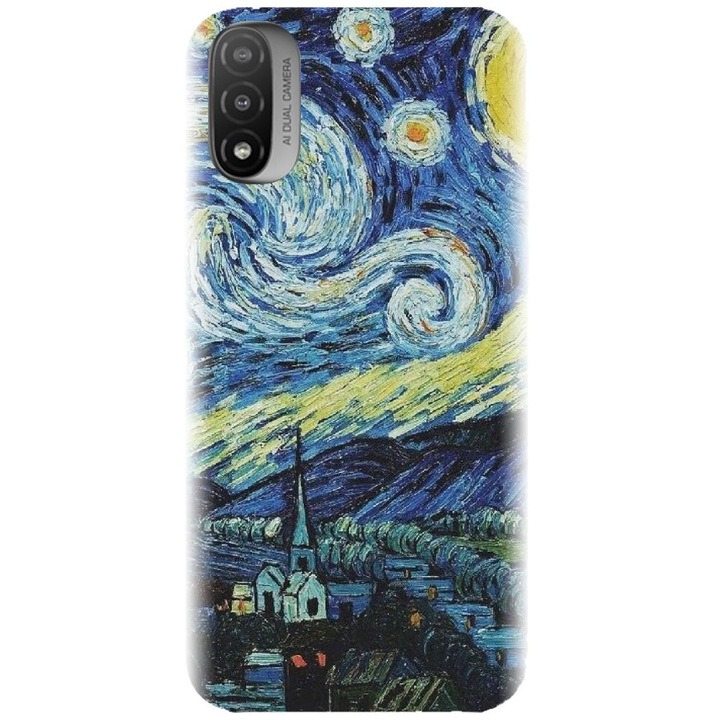 Szilikon tok kompatibilis a Motorola Moto E20 / E30 / E40 / E20S modellel - A Starry Night modell