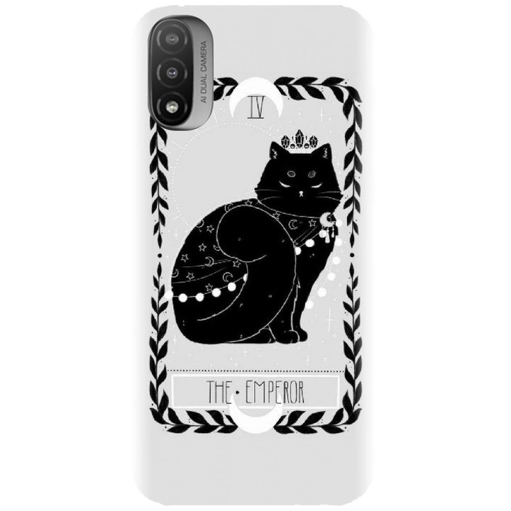 Szilikon tok kompatibilis a Motorola Moto E20 / E30 / E40 / E20S - Tarot The Emperor modellel