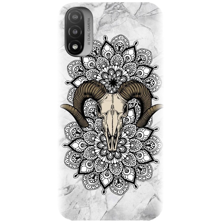 Szilikon tok kompatibilis a Motorola Moto E20 / E30 / E40 / E20S - Tatoo Art Goat modellel